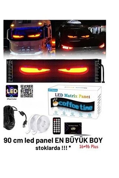 İMEXTECH VİVOPACK 90 cm Matrix LED Panel Yazı Yazan Telefon Kontrollü LED Ekr...
