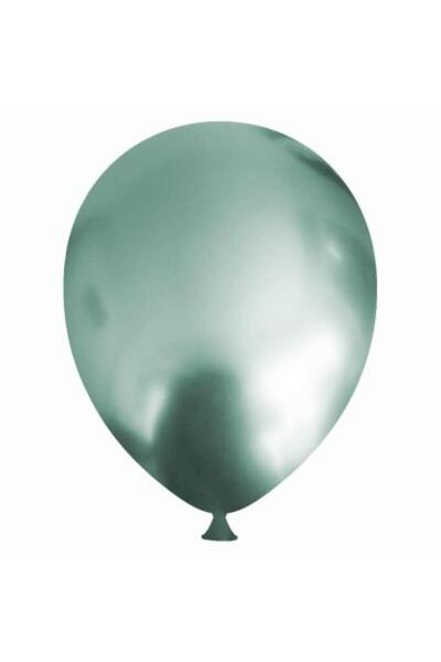 İSTOÇ PARTİ Chrome Balloons - Pack of 50 Green