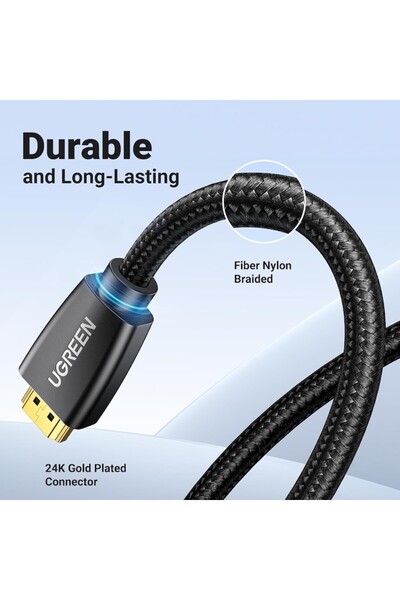 Ugreen HDMI Cable, 10m, 4K, Black