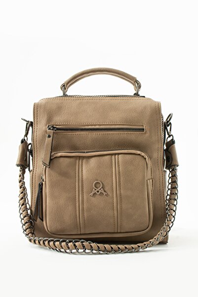 Teal Collection Women's Leather Backpack