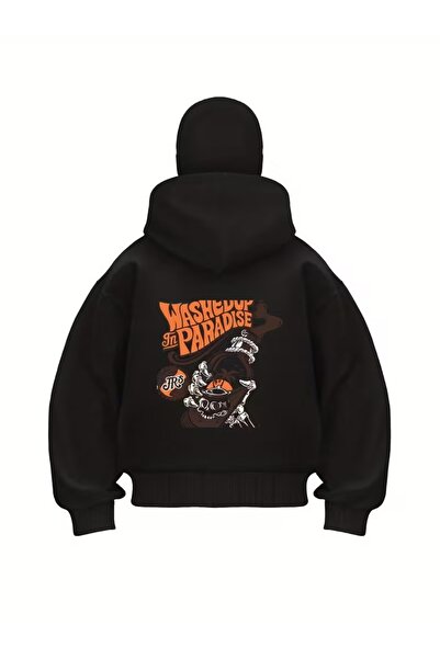 ship master Kar Maskeli Ninja Unisex Sweatshirt Hırka 2iplik kalın polar