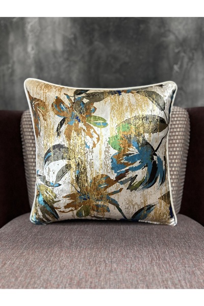 Fabricland Lilyum 39 - Серія Lilyum Тканий оксамитовий чохол для подушки 43x43