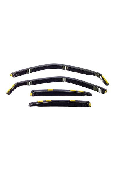Heko Front and Rear Side Window Deflectors for Chevrolet Epica, After 2006, 4-Door Sedan