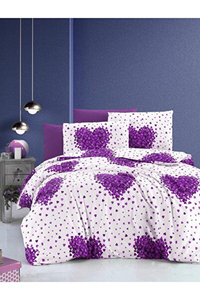 sehra Pillow Case 70% Cotton 30% Polyester Mold Rose Flower Geometric Pattern 50X70 cm Size