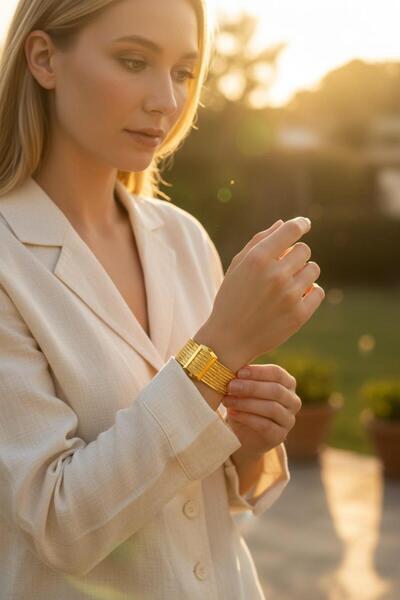 Hakan Güler Kuyumculuk Altın Trabzon Hasır Kelepçe Bilezik