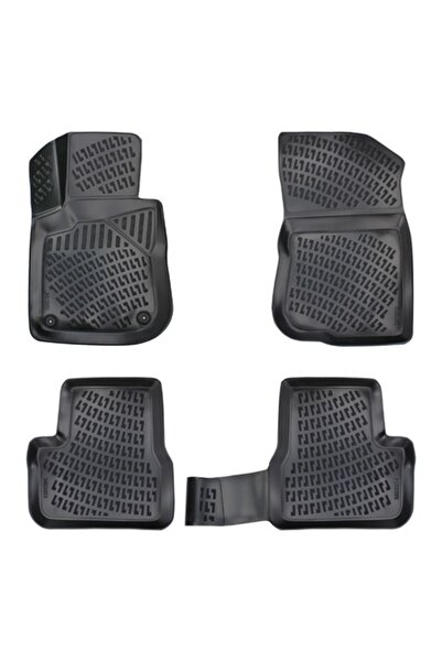 Umbrella Set Covorase Auto Cauciuc Pentru Peugeot 208 I 2012-2019, 4 piese