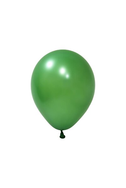 İSTOÇ PARTİ Metallic Balloon - Pack of 10 Dark Green