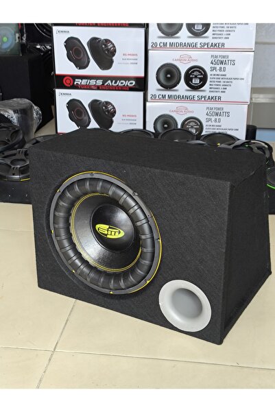 patili tasarım 30 cm Kutu Bass KABİNLi 1400w 300rms
