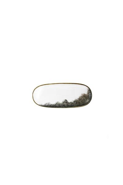 Sembol PLACĂ DE COBĂRĂ CU MODEL DE NORI, 4 BUCĂȚI, 23CM