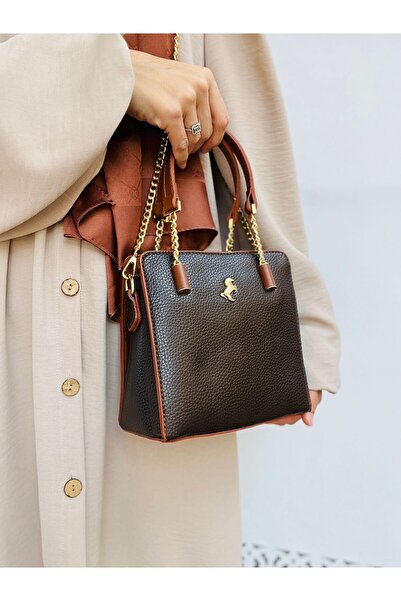 H&D COLLECTİON Geantă de mână și de umăr pentru femei Miami Polo Clup cu 3 co...