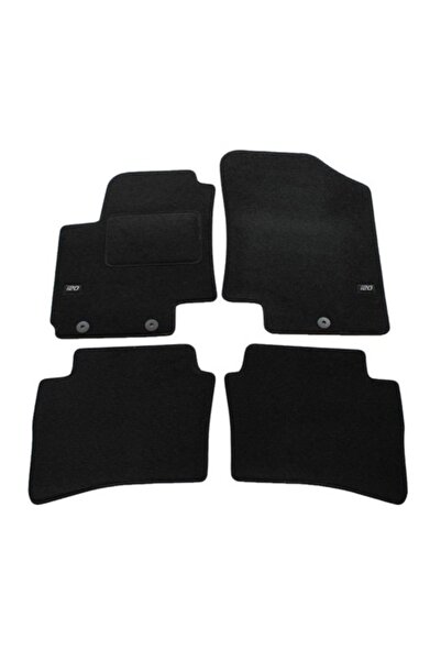 J&J automotive Set covorașe auto din velur cu logo, Hyundai i20, 2008-2014, 4...