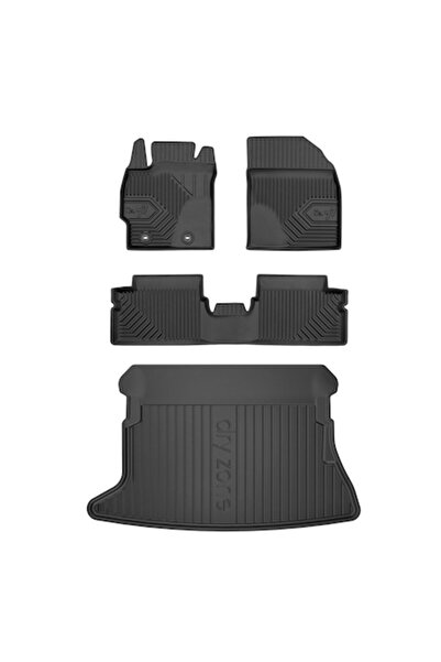 FroGum Set Covorașe Auto Toyota Auris I, Frogum, Negru