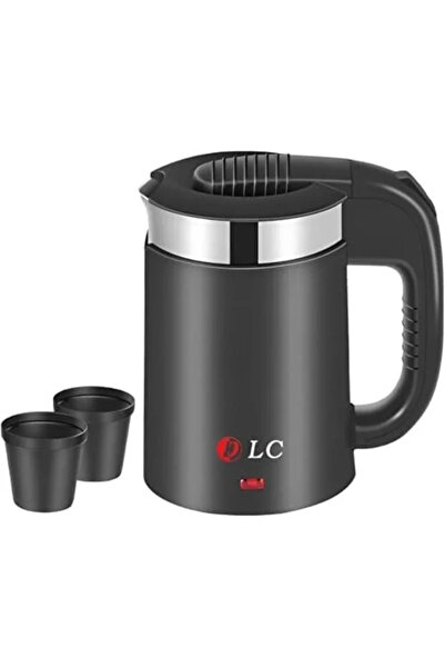 DLC Electric Kettle with Two Cups, 500 ml, 1100 W