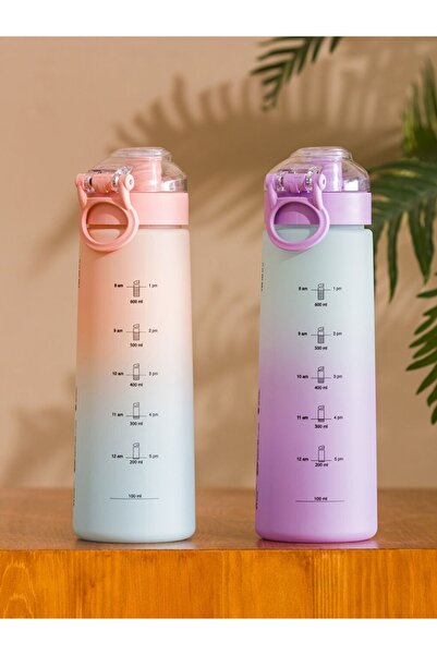 LC Waikiki LCW ACCESSORIES Yazı Baskılı Kapaklı Suluk 730 Ml