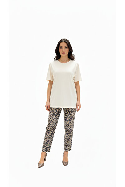 yeşim özcan Leopard Pants