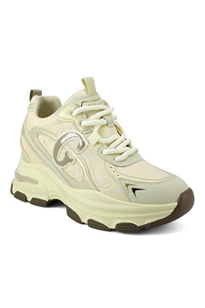 Guja 450 Kadın 25KA Sneaker Günlük Ayakkabı Bej