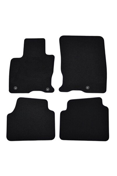 J&J automotive Set covorașe velur premium negre, FORD Kuga PHEV, 2020-, 4 buc.