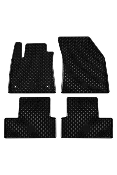 Umbrella Set 4 covorașe din cauciuc pentru Renault Megane 4 2016-2024, Gumarn...