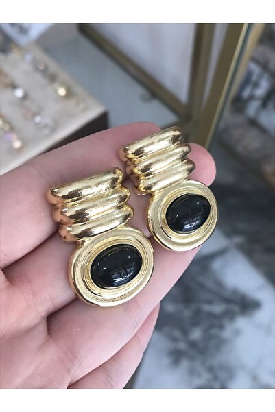 the ASEL İNCİ أقراط ذهبية من السلسلة الخاصة