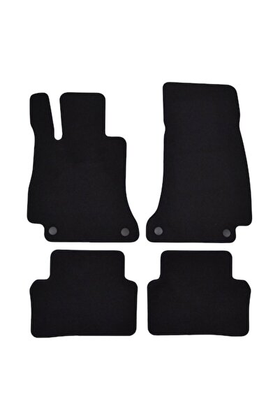 J&J automotive Set covorașe velur Premium negru, MERCEDES GLE, 2017-, 4 buc