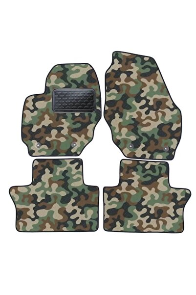 Volvo Covorașe din velur, stil militar, pentru S80, 2006-2016, 4 bucăți