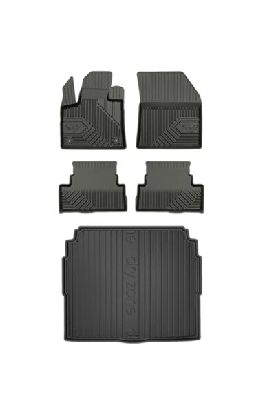 FroGum Set 5 covorașe auto pentru Opel Grandland 2017-, polimer, negru