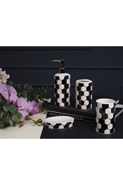 Sembol Core 4 Piece Ceramic Bathroom Set