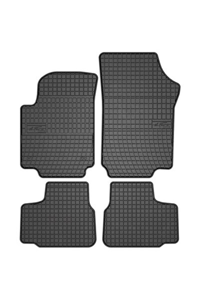 FroGum Set 4 Covorase auto ElToro din Cauciuc pentru Volkswagen UP! de la 2011 Hatchback Negru