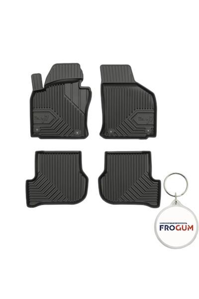 FroGum Set 4 covorașe auto din cauciuc în formă de tavă Premium 3D pentru Skoda Octavia II Hatchback