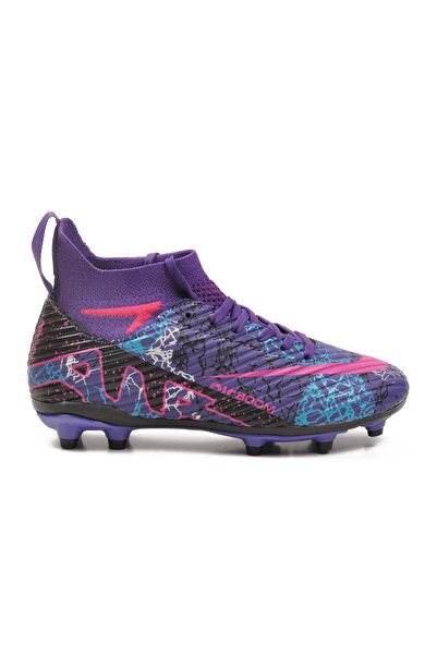 WALKWAY Air 600 F Football Boots Purple-Fuchsia Children's Carpet Field Shoes