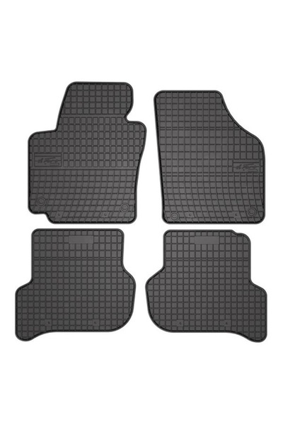 FroGum Set 4 covorașe cauciuc Basic, rândurile 1 și 2, SEAT ALTEA, ALTEA XL, VW GOLF PLUS V 03.04-, dubă,