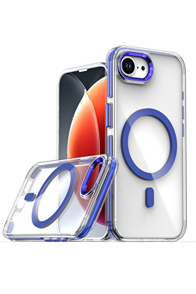 Joko غطاء ماج سيف (82003) لهاتف آيفون 16E من دي آر إن دي إس - أزرق