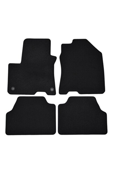 J&J automotive Set covorase din velur Premium negru, HYUNDAI Kona, 2017-, 4 buc