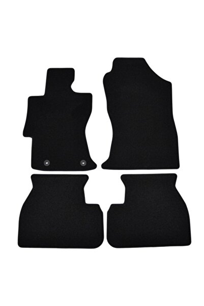 J&J automotive Set covorase din velur Premium negru, SUBARU Impreza, 2018-, 4...