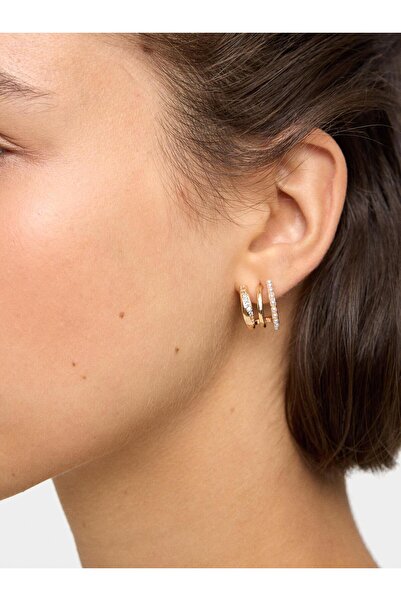 PARFOIS Çoklu Halka Görünümlü Küpe