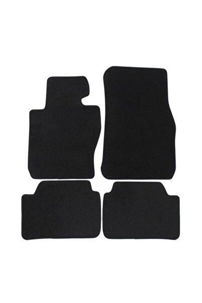 J&J automotive Set covorașe auto din velur premium, negre, BMW X1, 2015-, 4 buc.