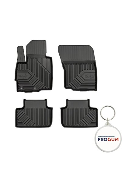 FroGum Set 4 covorașe auto din cauciuc tip tavă Premium 3D pentru Citroen C4 Aircross SUV, an 05.2012 - 03.2017, cu...