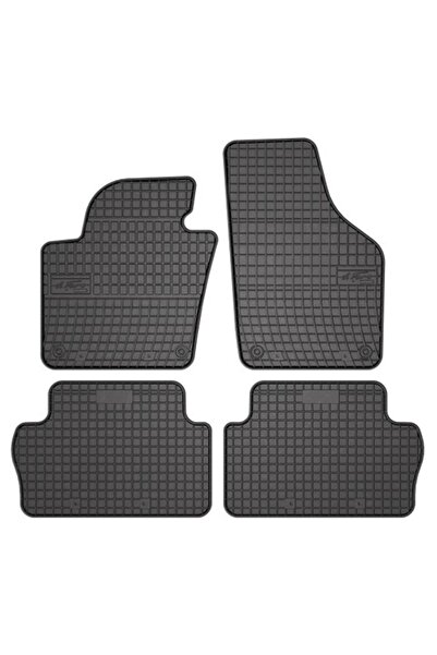 FroGum Set 4 covorase podea cauciuc Basic, randul 1 si 2, SEAT ALHAMBRA; VW SHARAN 05.10-, van, negr