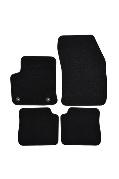 J&J automotive Set covorase din velur Premium negru, CITROEN C4, 2021-, 4 buc