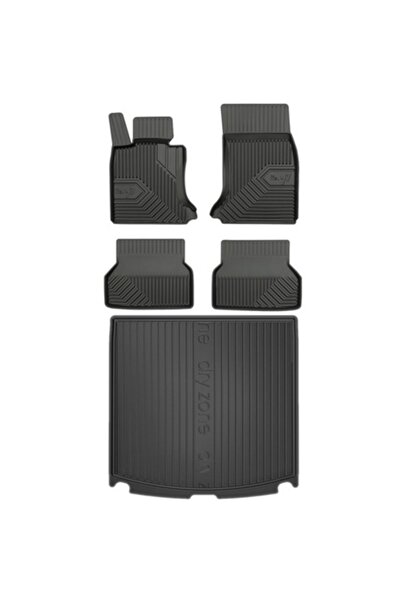 FroGum Set 5 covorașe auto pentru BMW E61, 2004-2010, Frogum, Negru