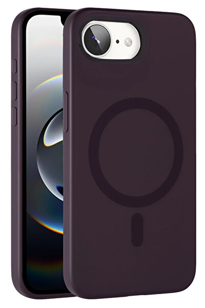 Joko غطاء HN-SHOP لهاتف آيفون 16E من أبل، غطاء نحيف متوافق مع ماج سيف - بنفسج...