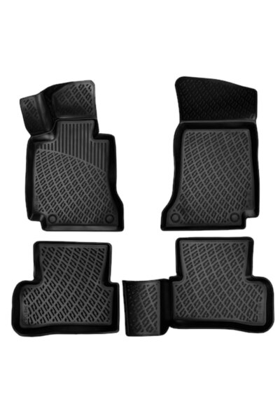 Umbrella Set Covorase Auto Cauciuc Pentru Mercedes C Class W205 2014-2021, 4 ...