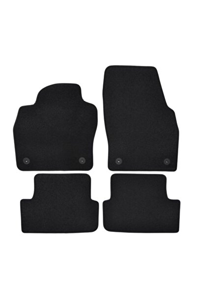 J&J automotive Set covorase din velur Premium negru, AUDI A1, 2019-, 4 buc