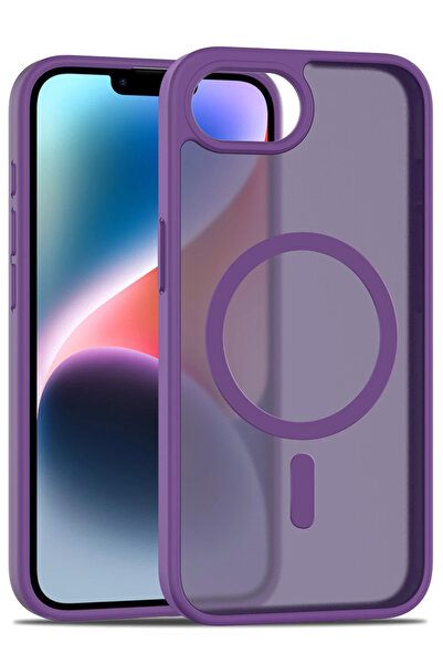 Joko غطاء ماج سيف لآيفون 16E من ديرندز - (80523) بنفسجي غامق