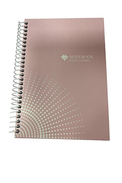 tüftürük Spiral Notebook Lined 17X24 Pastel Cover 100 Pages