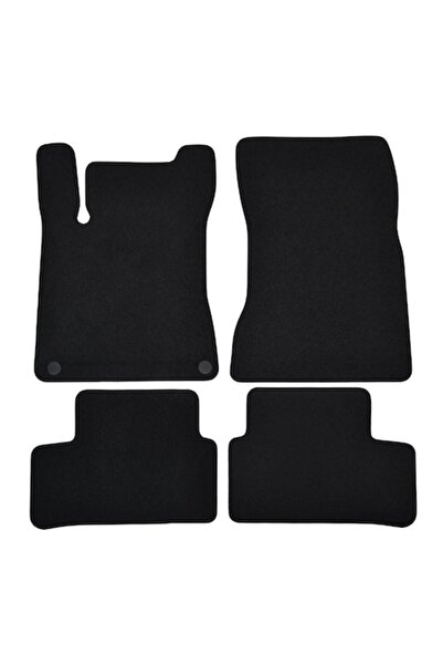 J&J automotive Set covoraș din velur Premium negru, MERCEDES GLA, 2020-, 4 bu...