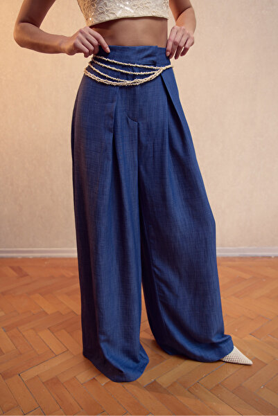 LAMODEMAPASS BALI Dökümlü Pantolon