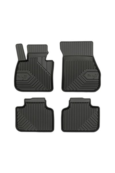 FroGum Set 4 covorașe cauciuc, Frogum, nr. 77, pentru BMW X2 F39 din 2018, cauciuc negru