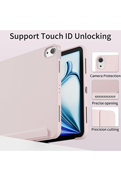 HYX Case for iPad 11th Generation A16 2025/10th Generation 10.9 inch 2022, Trifold Stand, Soft TP