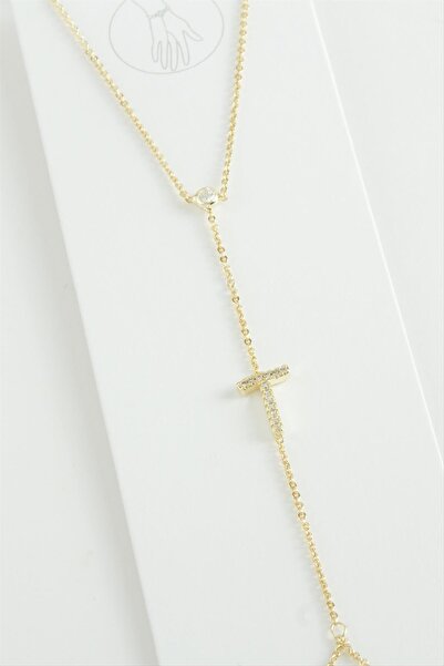 OSENSE Luxury Steel Shahmeran with Letter Zircon Stone